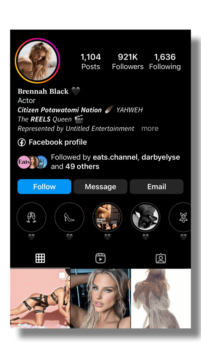 Top Eats Channel Brennah Black Only Fans - TopHoo.BeCreators