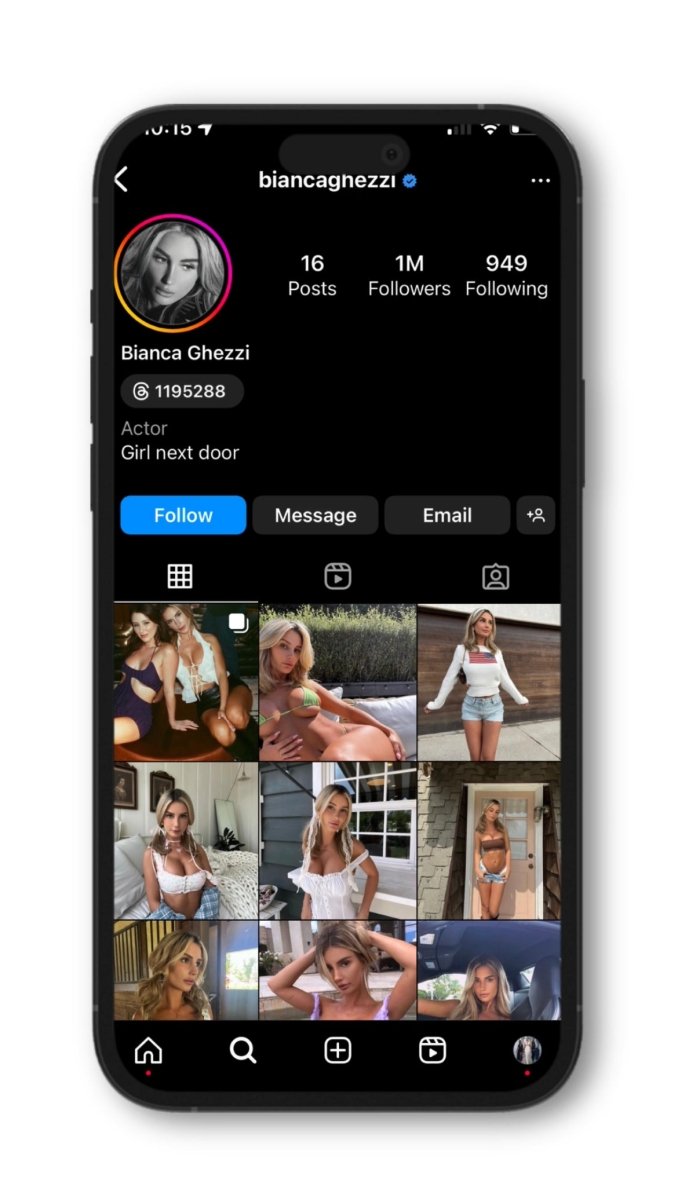 Bianca Ghezzi Wide App Top Ten Only Fans - TopHoo.BeCreators