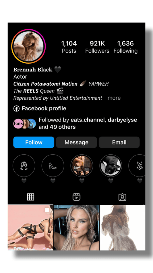 Top Eats Channel Brennah Black Only Fans - TopHoo.BeCreators